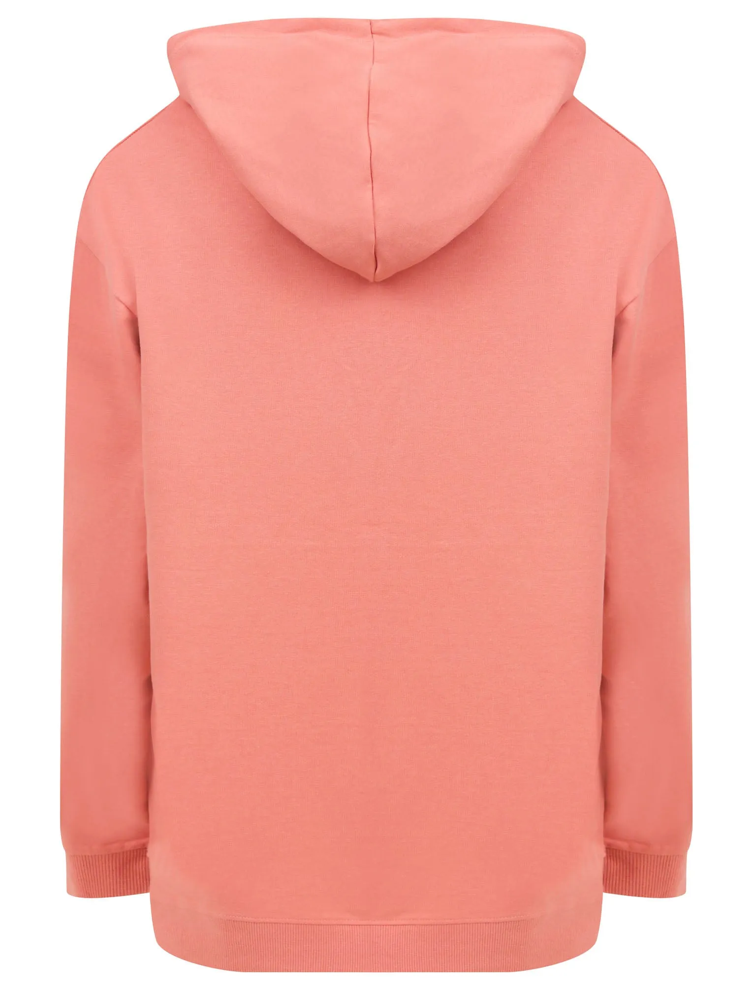 Arta Loopback Fleece Pullover Hoodie in Mauveglow - Tokyo Laundry