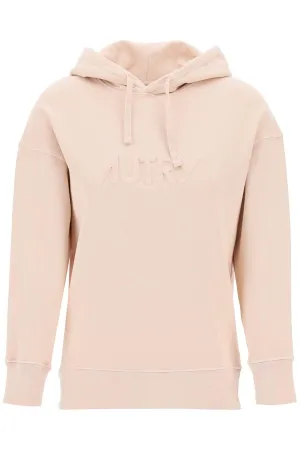 AUTRY embossed logo hoodie