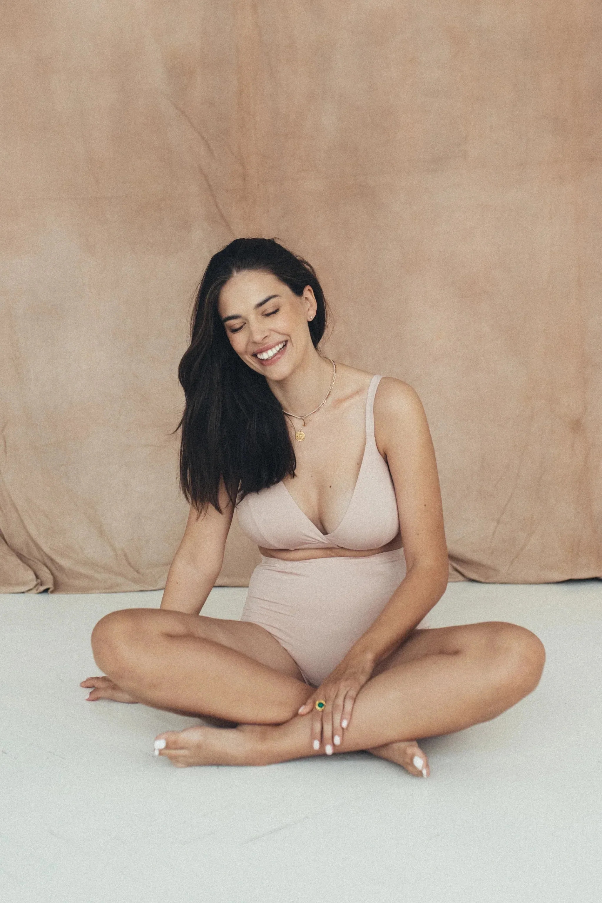 Bamboo Rose Nursing Wrap Bralette