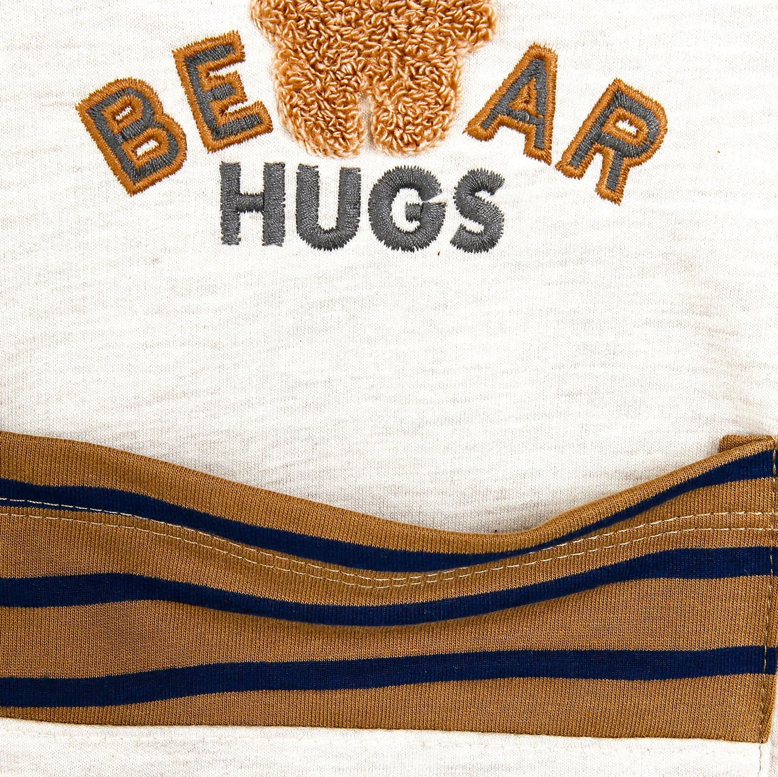 Bebecix Sweatshirt- Footless Bottom - Ecru