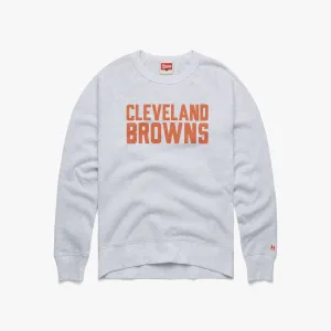 Block Cleveland Browns Crewneck