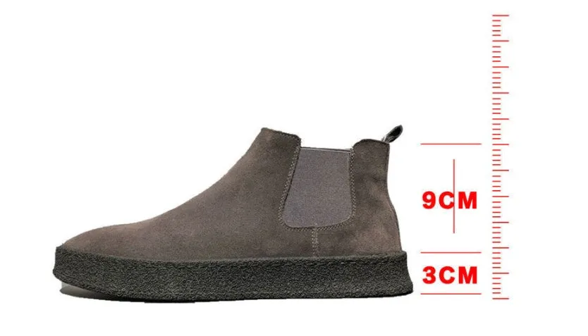 Casual Thin Cotton Shoes Thick-soled Elasticated Trendy