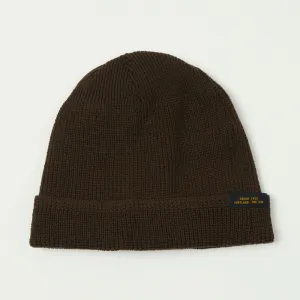 Dehen 1920 Wool Knit Watch Cap - Brown