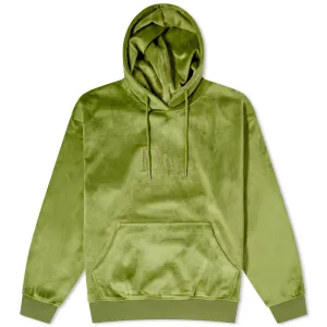 Dime Classic Logo Velor Hoodie, Cedar