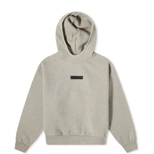 Fear Of God Essentials Spring Kids Tab Hoodie, Dark Heather Oatmeal