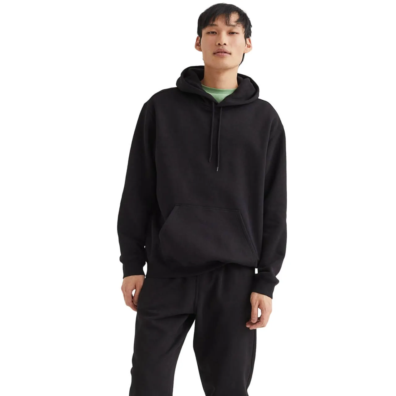 H&M Relaxed Fit sweatshirt, black