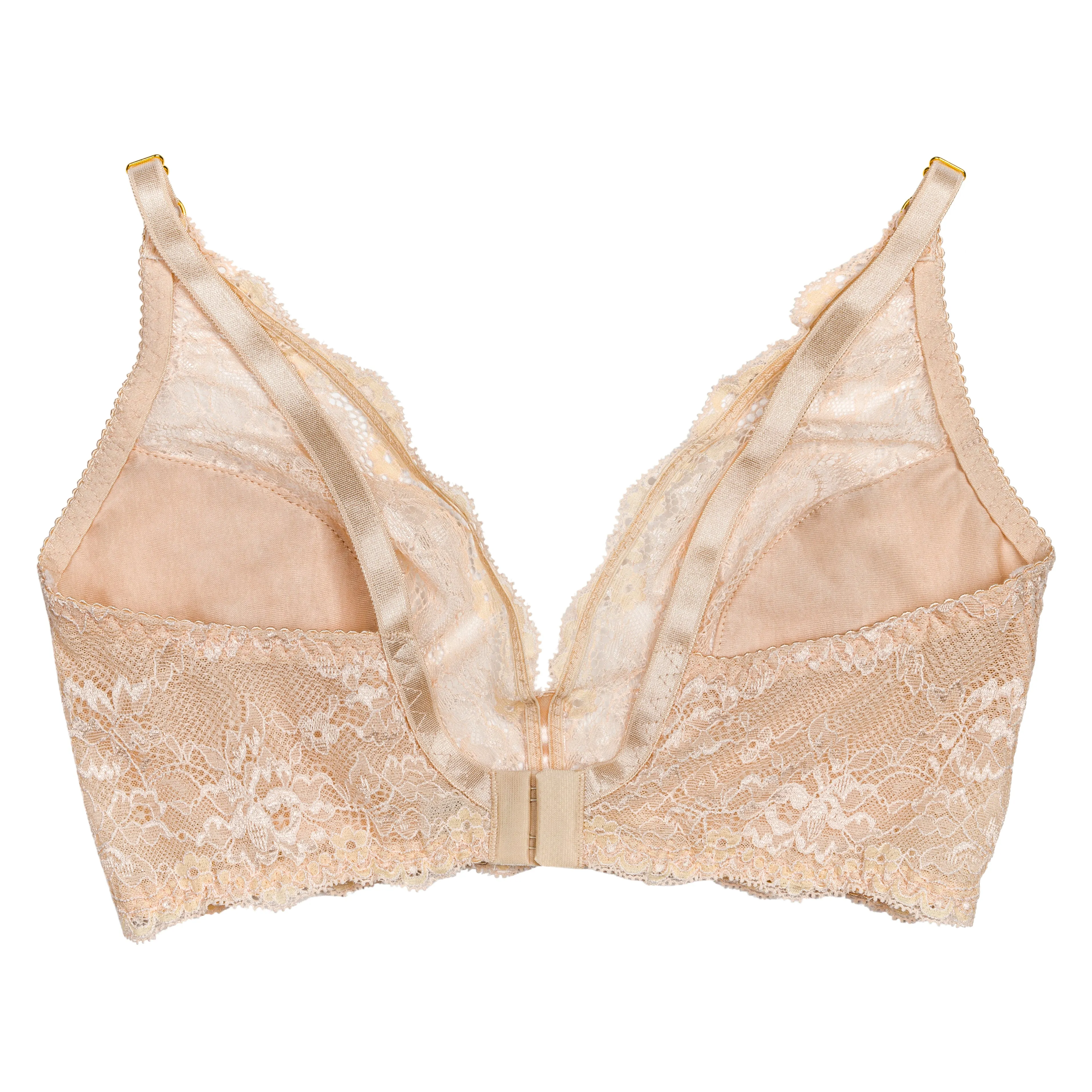 Lace Bralette - Champagne
