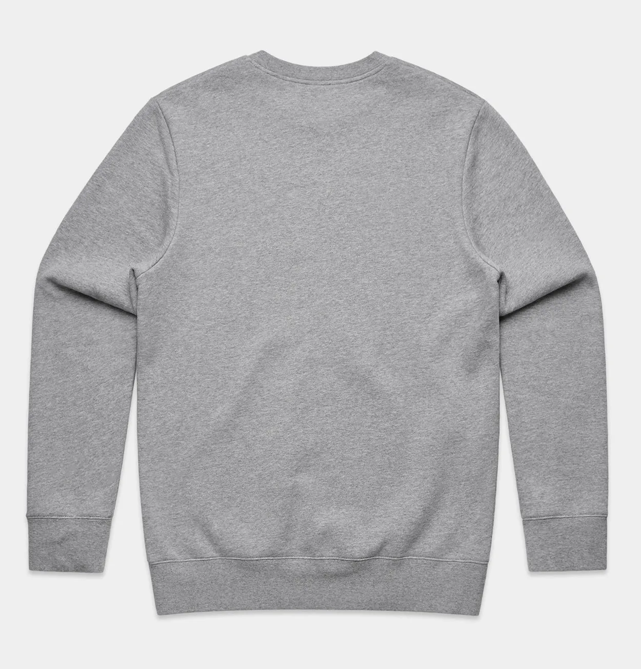 Lngsam Run Club Embroidered Logo Sweatshirt in Athletic Heather