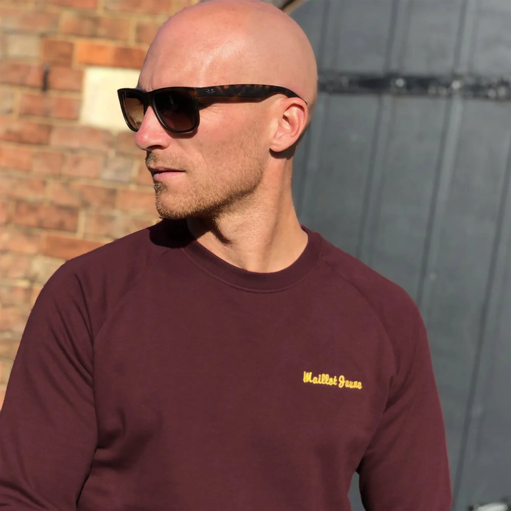 Maillot Jaune Embroidered Sweatshirt