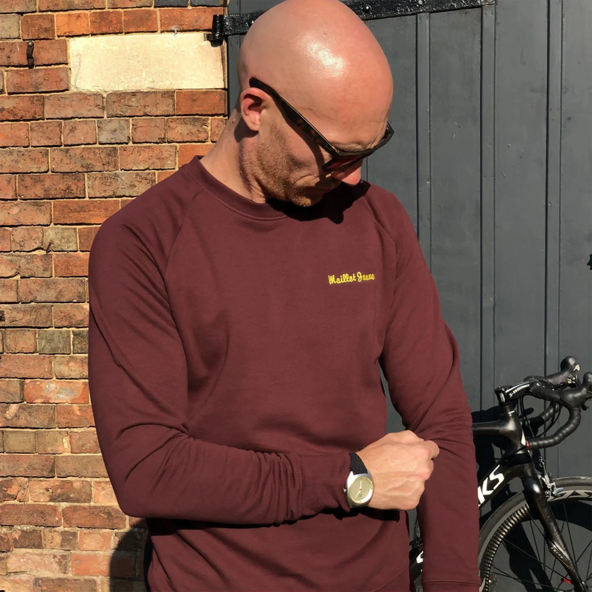 Maillot Jaune Embroidered Sweatshirt