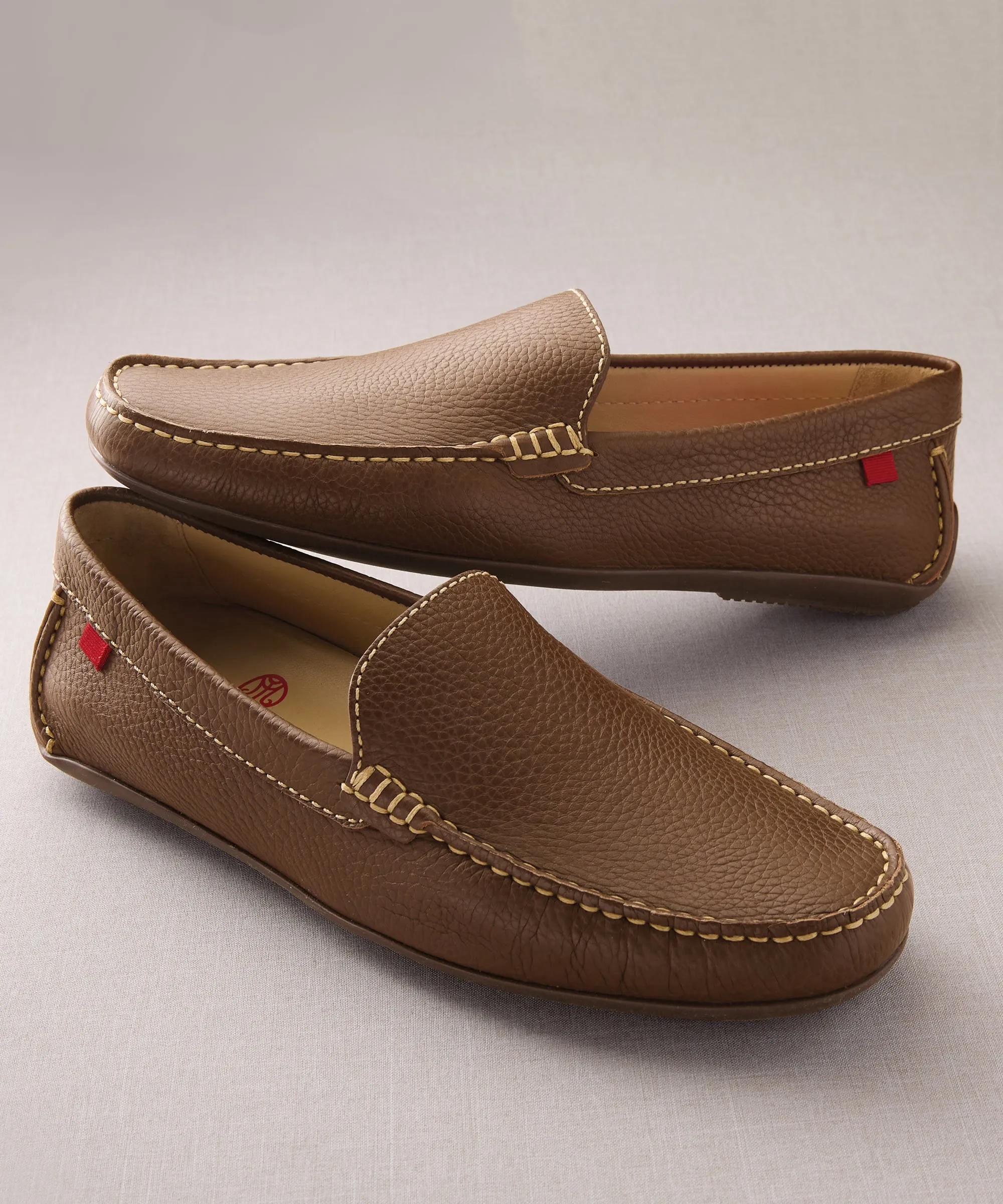 Marc Joseph Broadway Grainy Plain-Front Driver