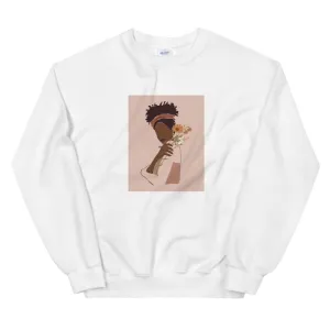 Melanin Flowers - Sweatshirt