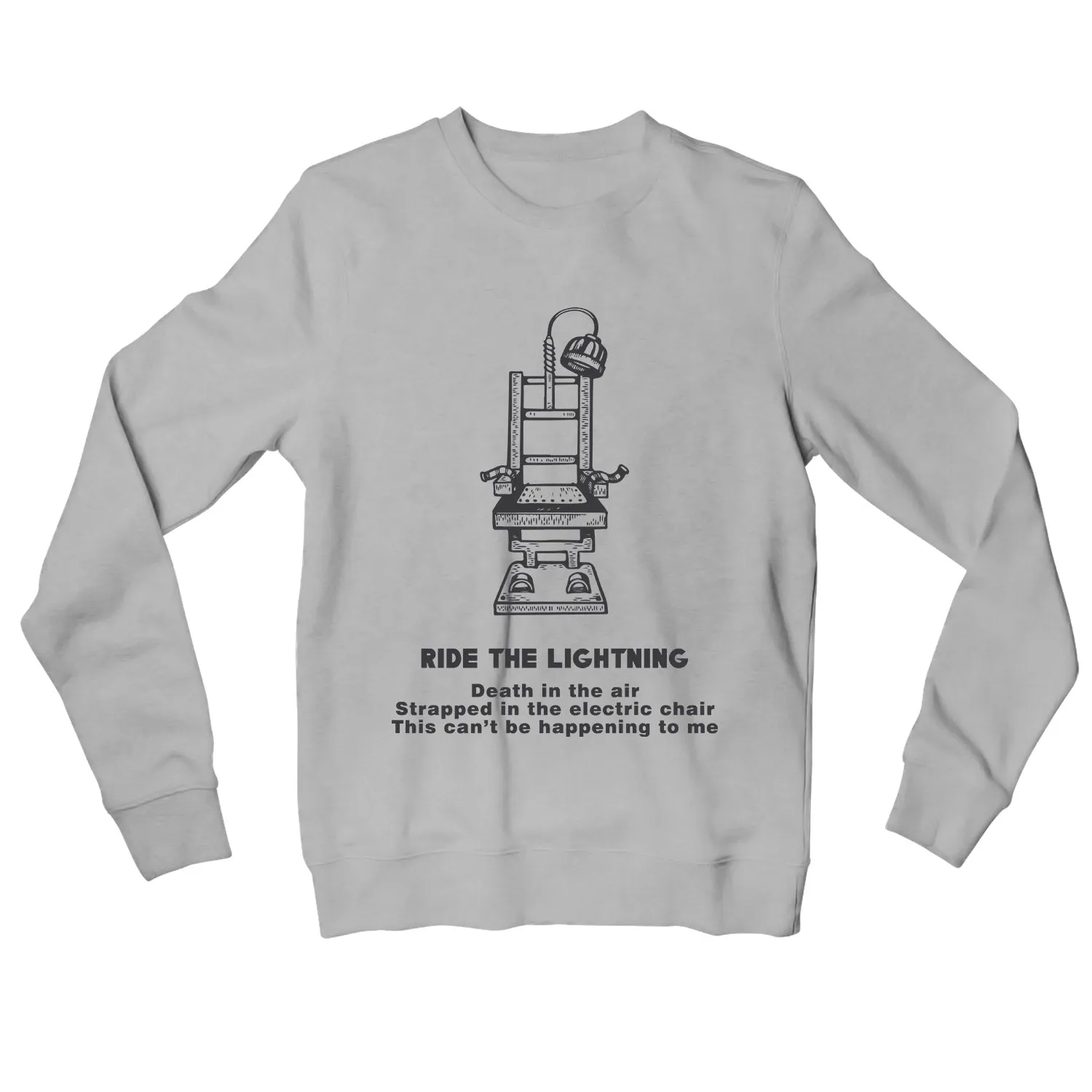 Metallica Sweatshirt - Electric Chair