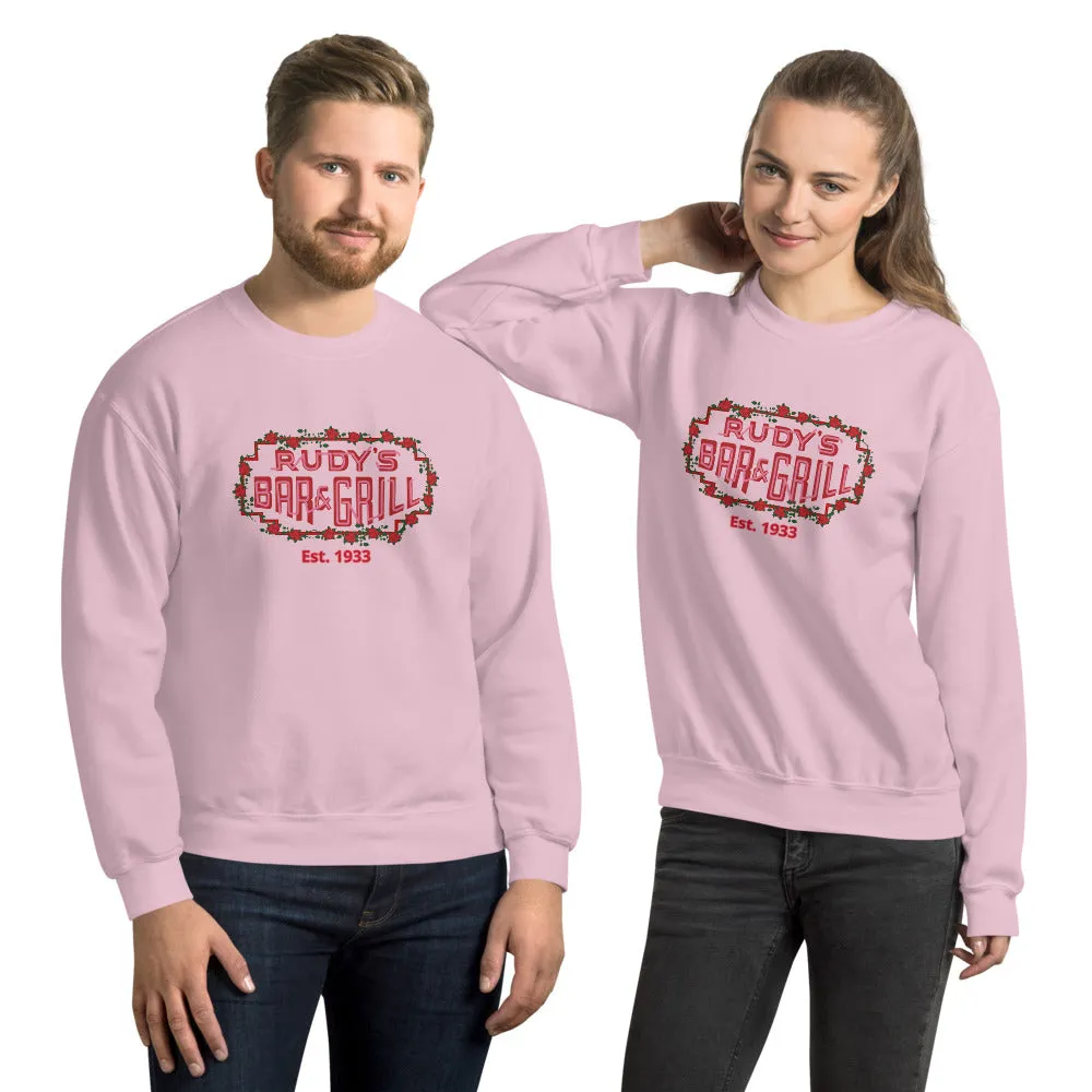 Neon Sign Valentine's Day Sweatshirt