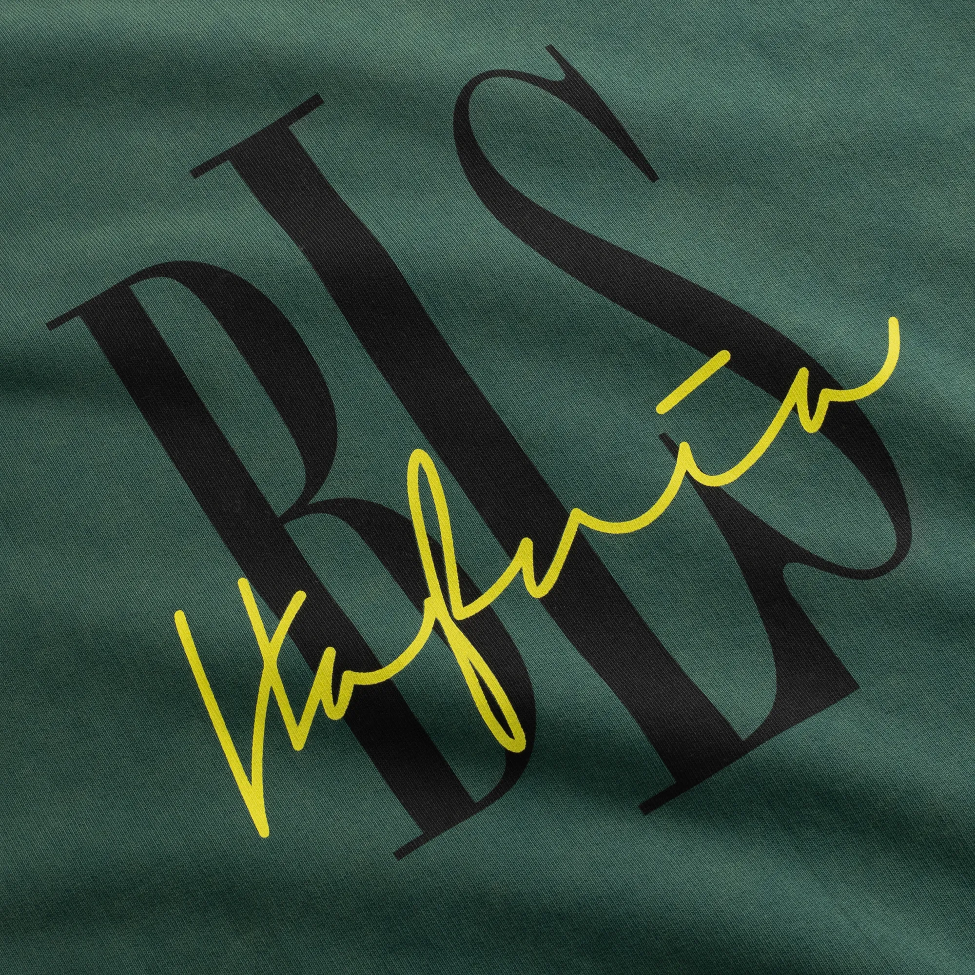 Outline Logo Crewneck Washed - Green