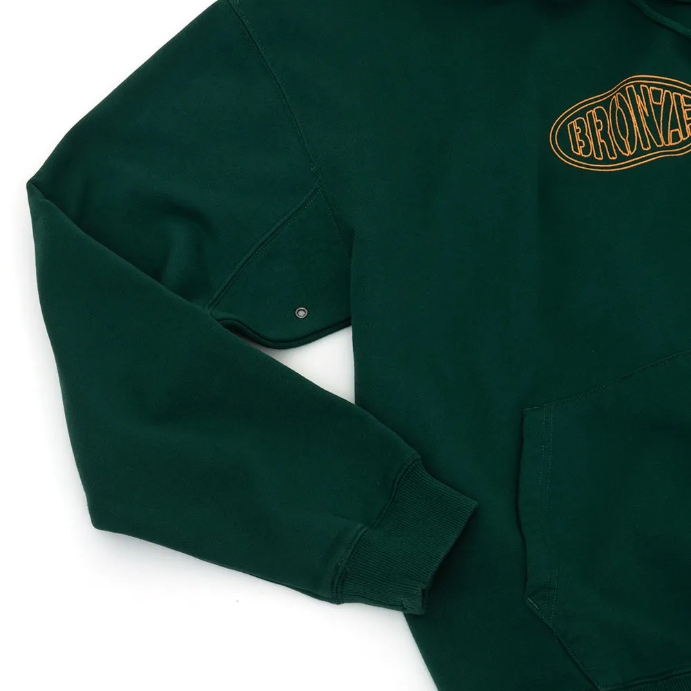 Oval Hooded Sweatshirt (Green)