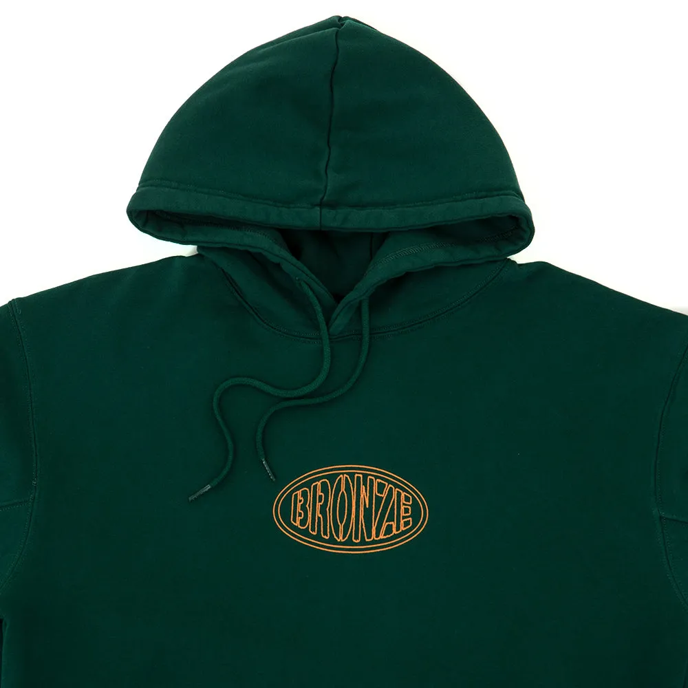Oval Hooded Sweatshirt (Green)