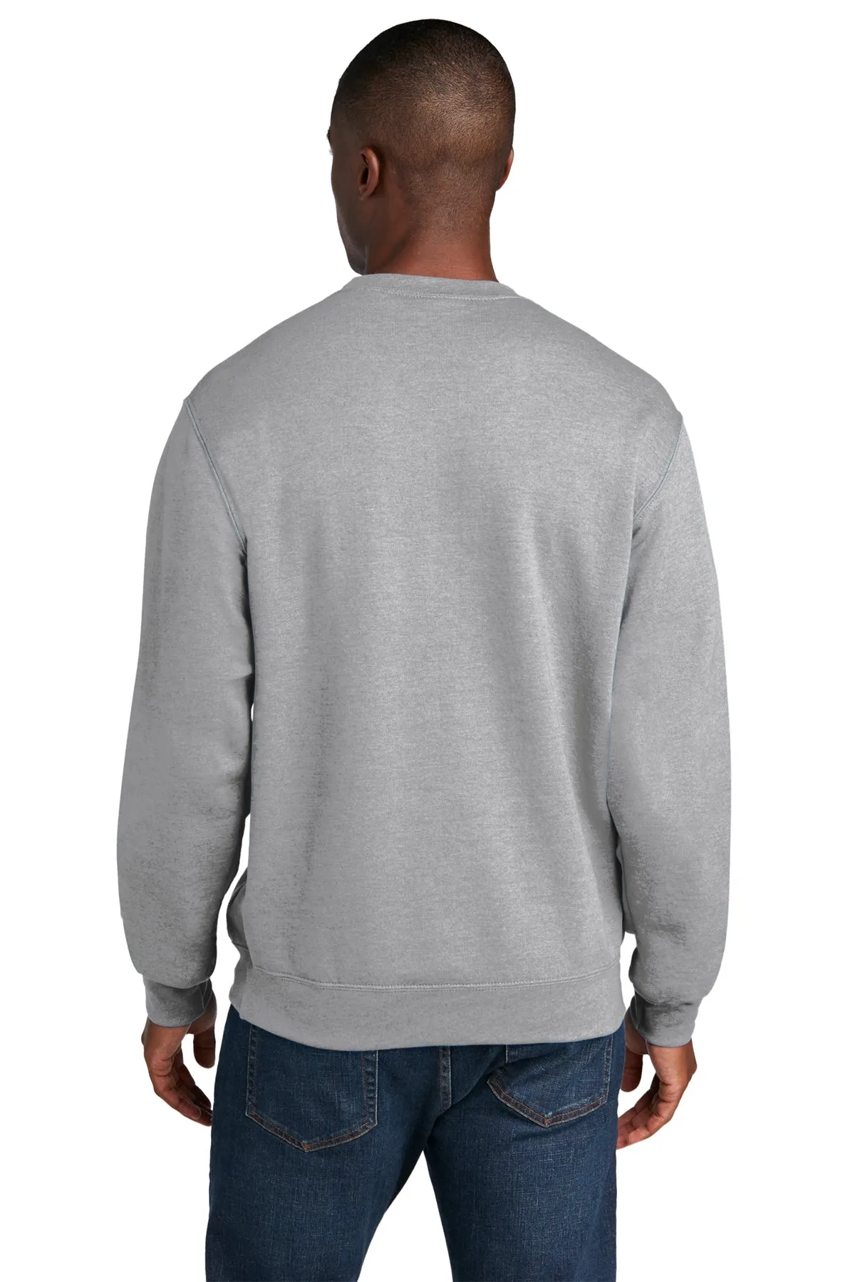 Port & Company Core Fleece Custom Sweatshirts, Ash