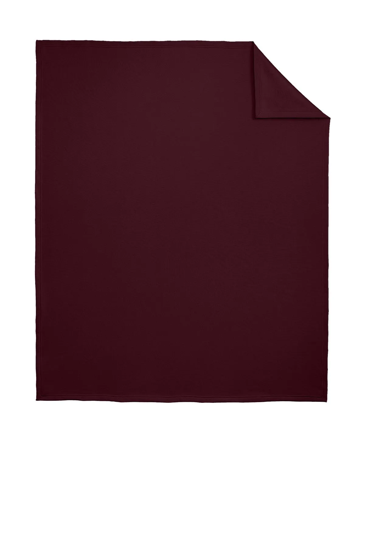 Port & Company Core Fleece Customized Blankets, Maroon