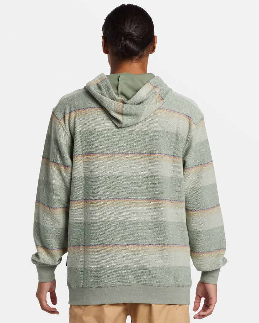 Quiksilver Great Otway Hoodie - SEA SPRAY SLUB CHAMBRAY