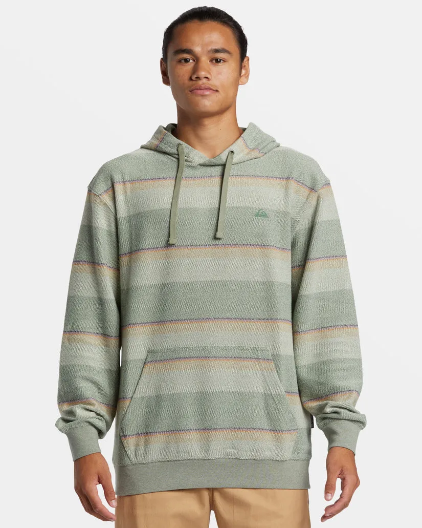 Quiksilver Great Otway Hoodie - SEA SPRAY SLUB CHAMBRAY