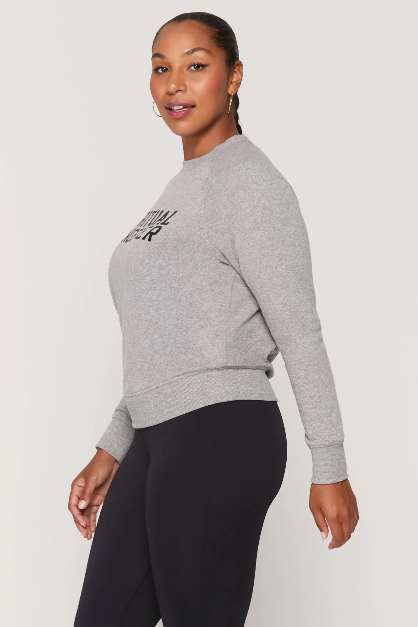 Spiritual Gangster Sweatshirt - Heather Grey
