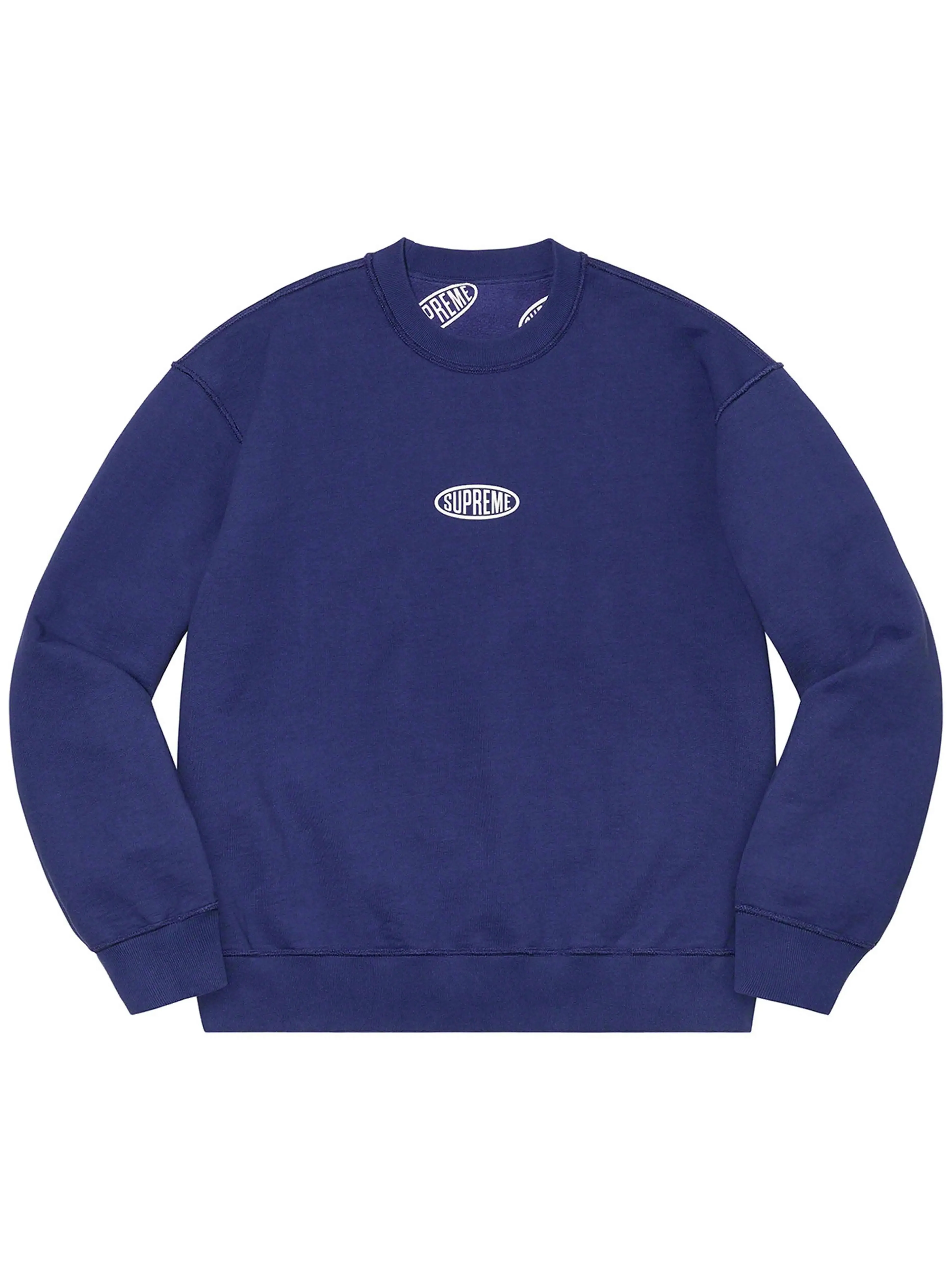 Supreme Liner Crewneck Washed Navy [SS21]