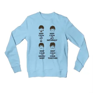 The Beatles Sweatshirt - Keep Calm