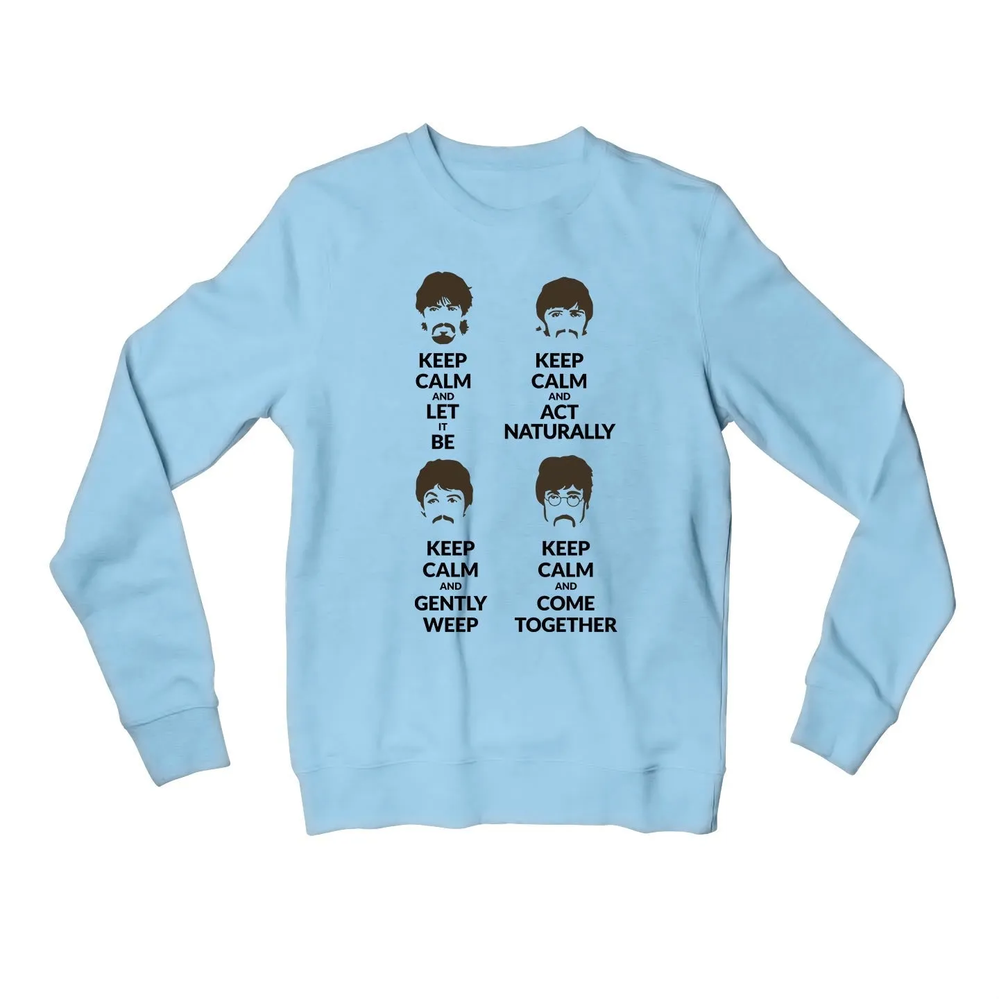 The Beatles Sweatshirt - Keep Calm
