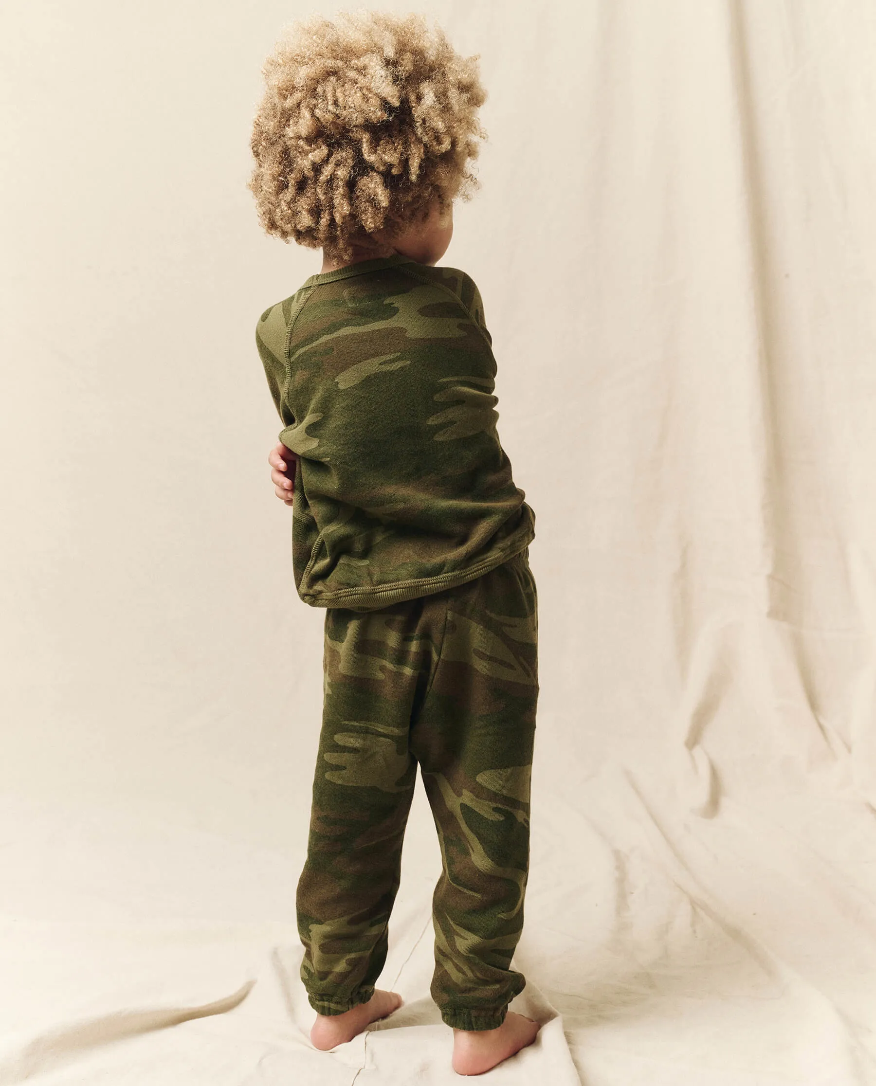 The Little College Sweatshirt. -- Deep Woods Camo