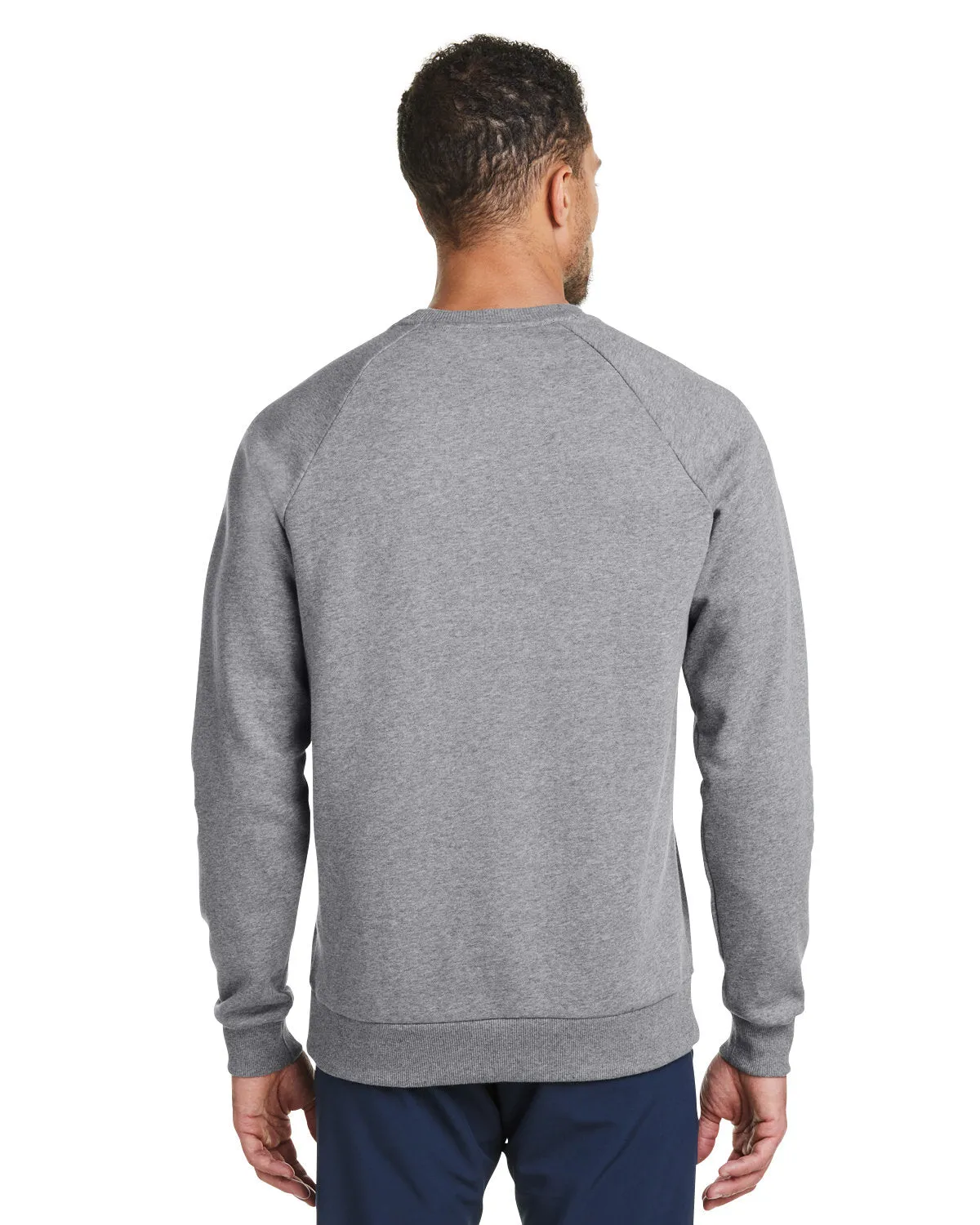 Under Armour Mens Rival Fleece Custom Sweatshirts, Grey Light