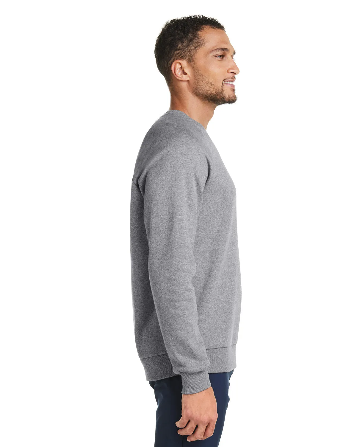 Under Armour Mens Rival Fleece Custom Sweatshirts, Grey Light