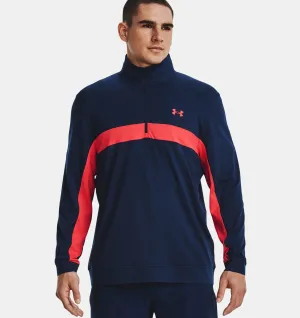 Under Armour - Storm Midlayer ½ Zip, Navy/ Orange