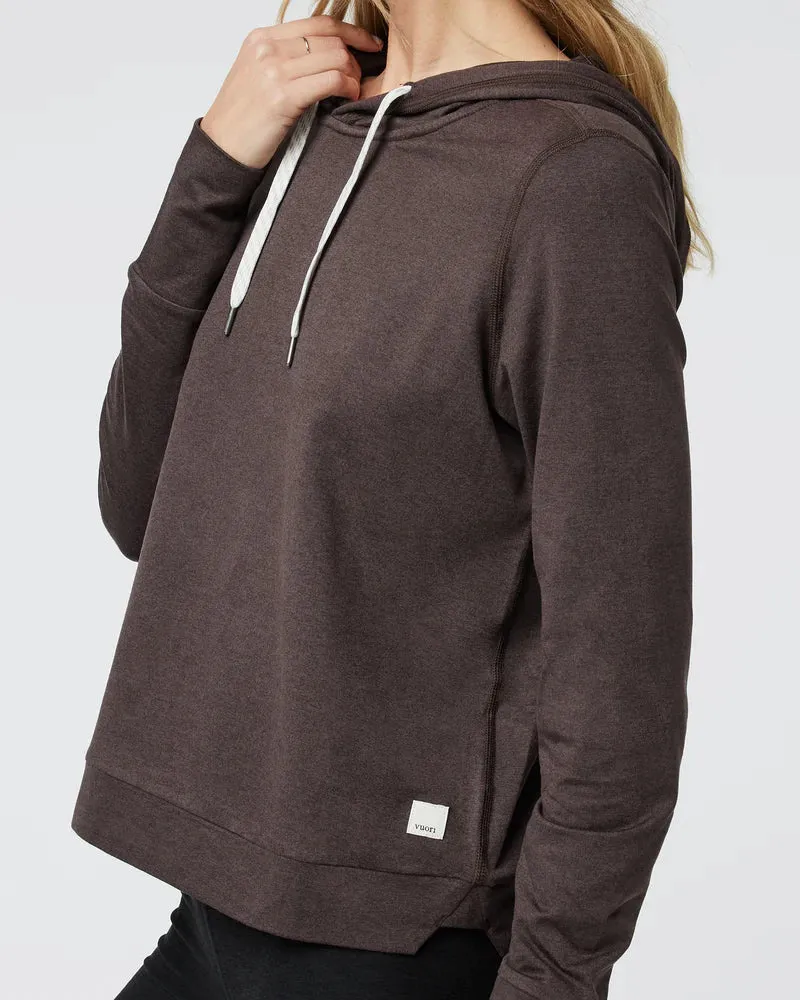 Vuori Halo Essential Hoodie - Java Heather