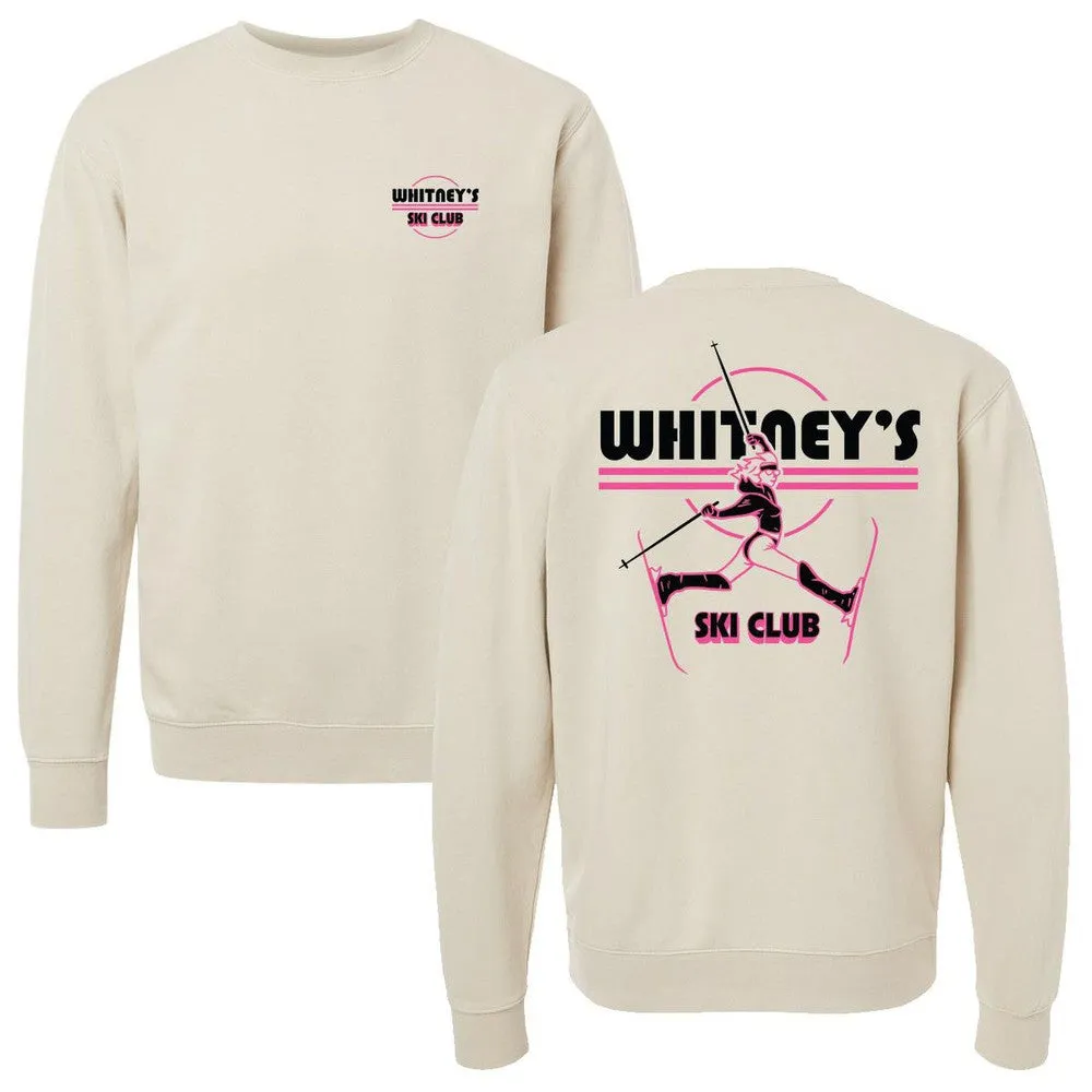 Whitney's Ski Club Crewneck