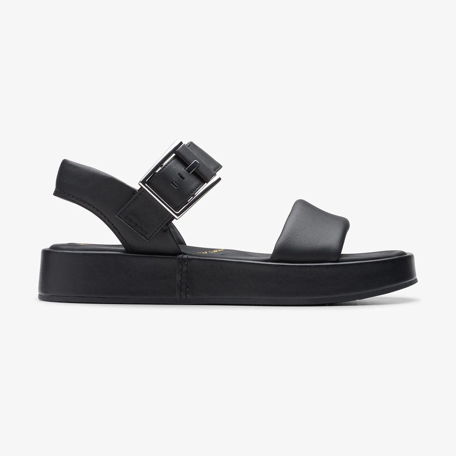 Womens - Alda Strap Black Leather