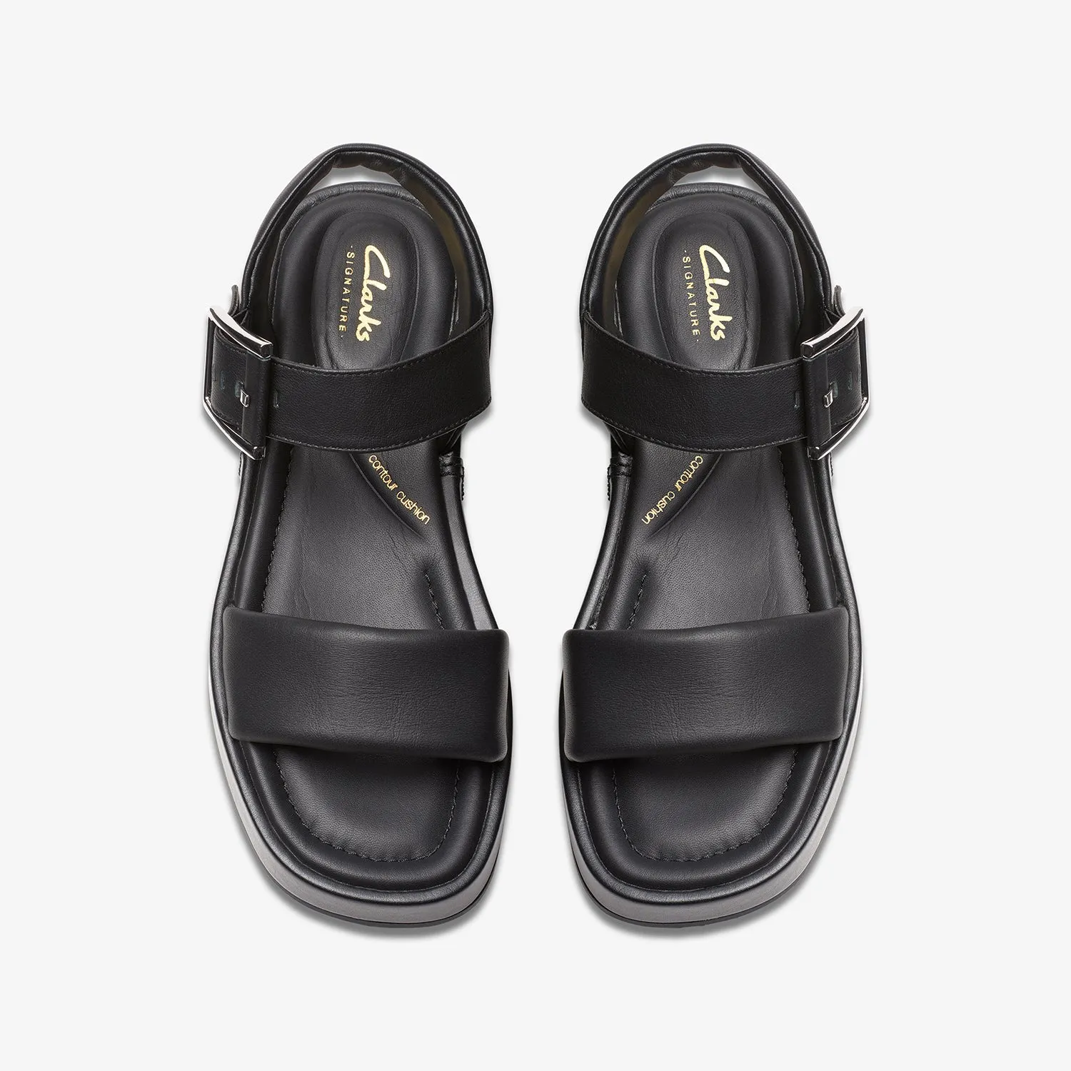 Womens - Alda Strap Black Leather
