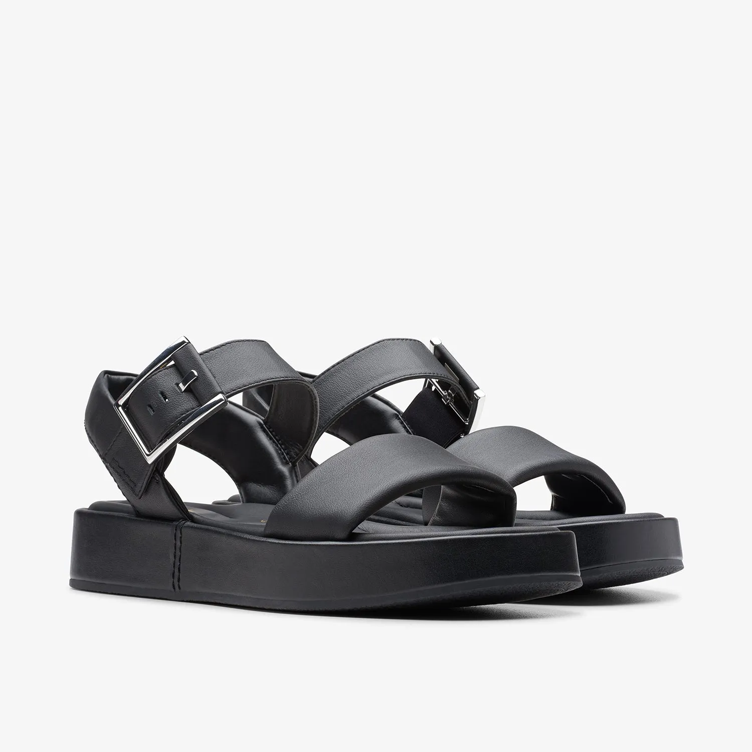 Womens - Alda Strap Black Leather